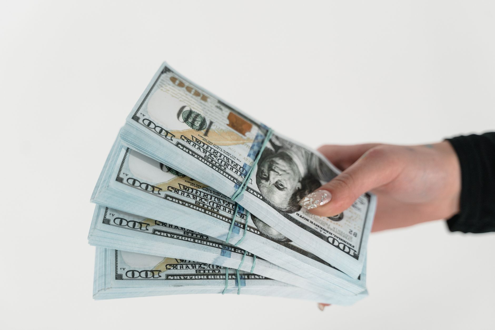 A person reviewing a financial plan that outlines rapid wealth‑building strategies
